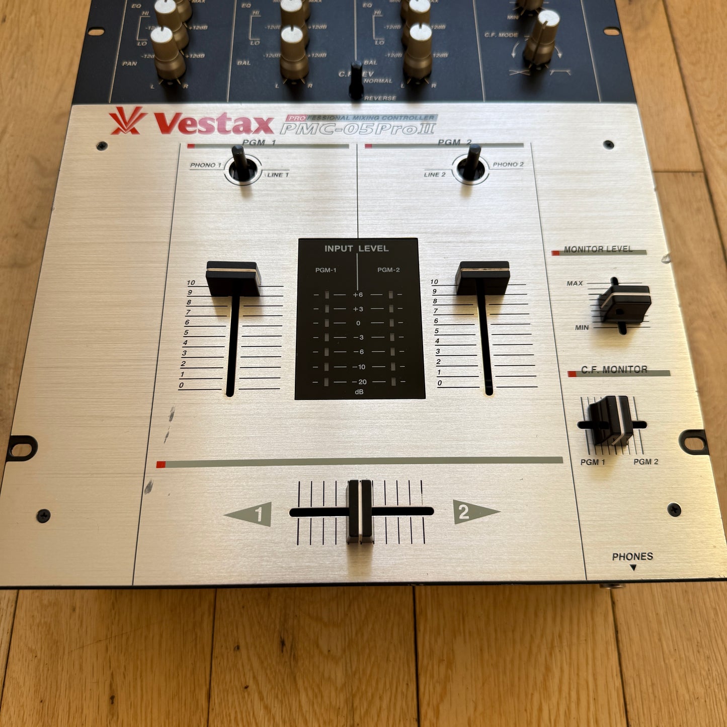 Vestax PMC-05 Pro II Serviced Scratch Mixer with DC-15 PSU