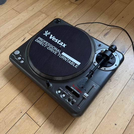 Vestax PDX-3000 MK2 Boxed Fully Serviced DJ Turntable Deck S/N 116F202491