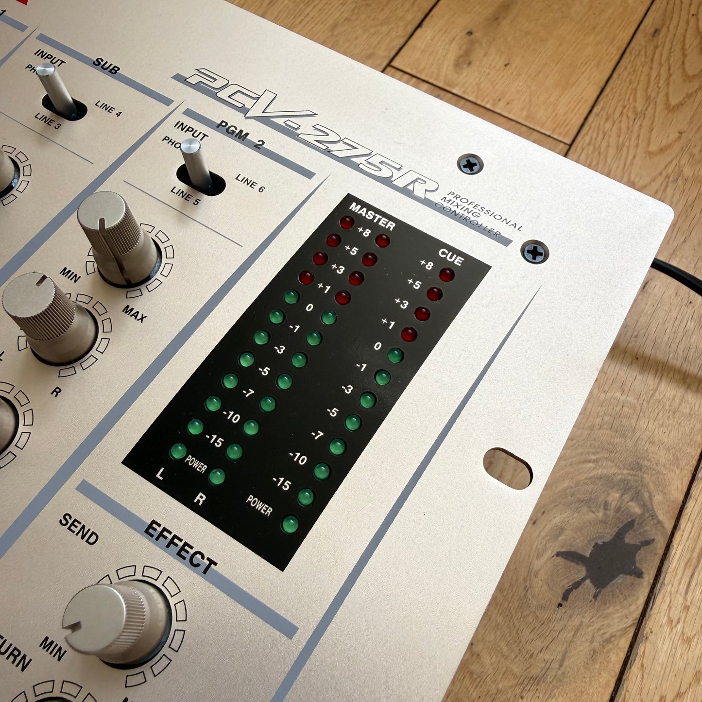 Vestax PCV-275R 3 Channel Rotary Mixer Serviced Ex Condition