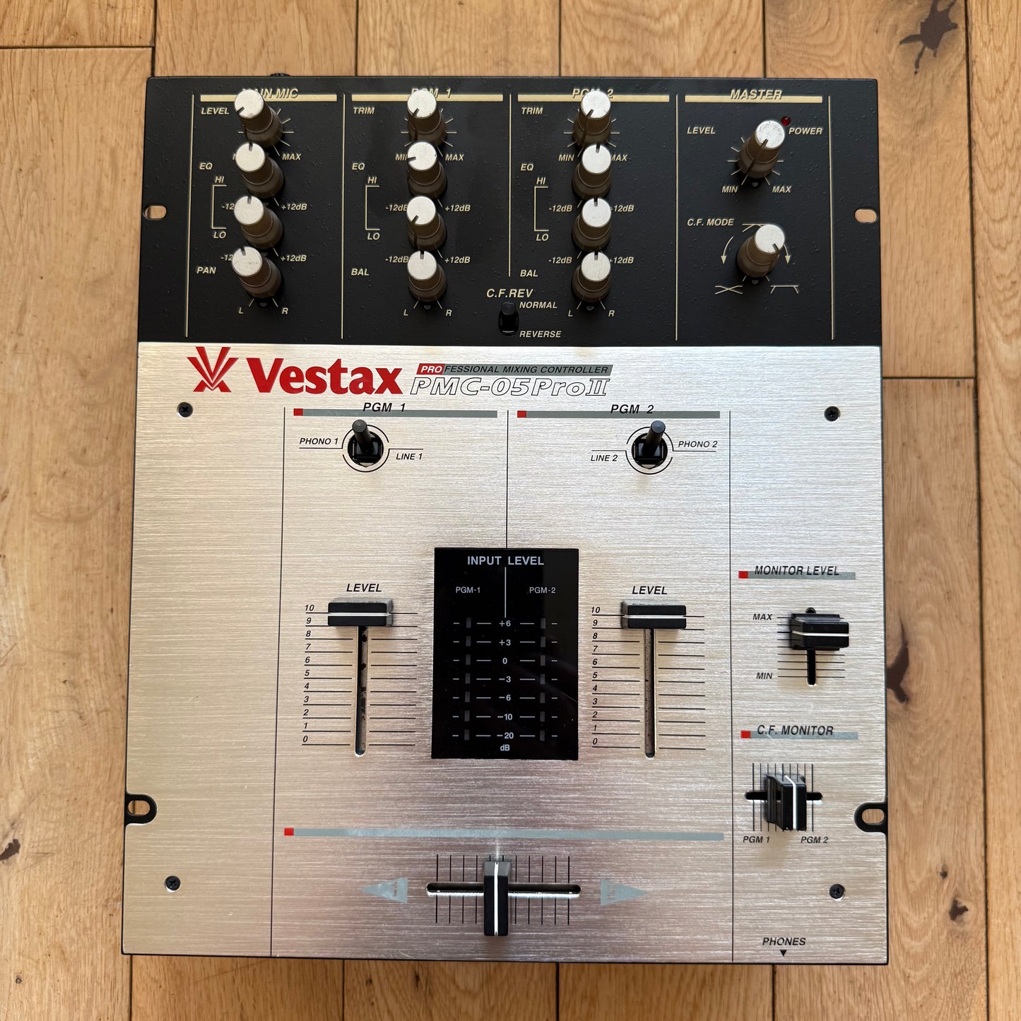 Vestax PMC-05 Pro II Super Clean Serviced Scratch Mixer with DC-15 PSU