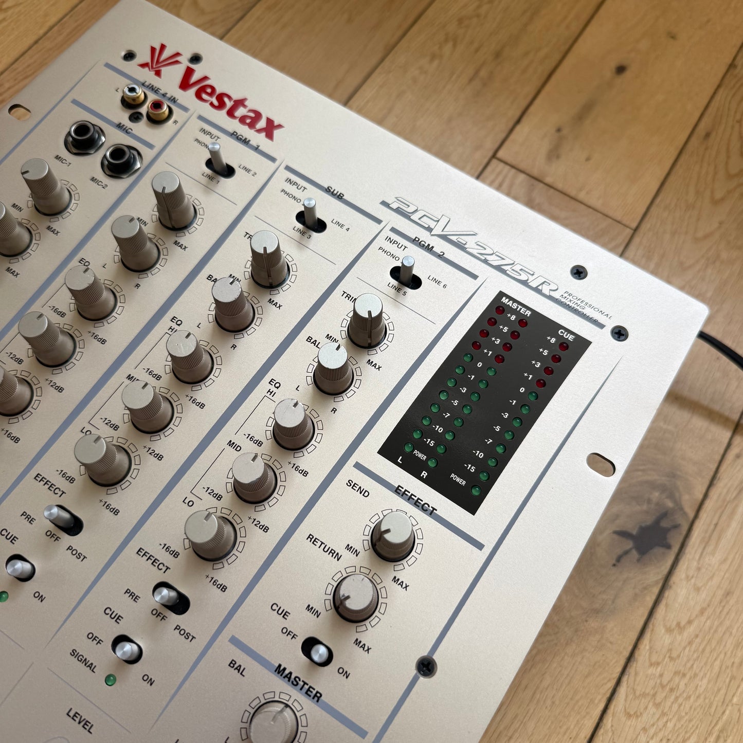 Vestax PCV-275R 3 Channel Rotary Mixer Serviced Ex Condition