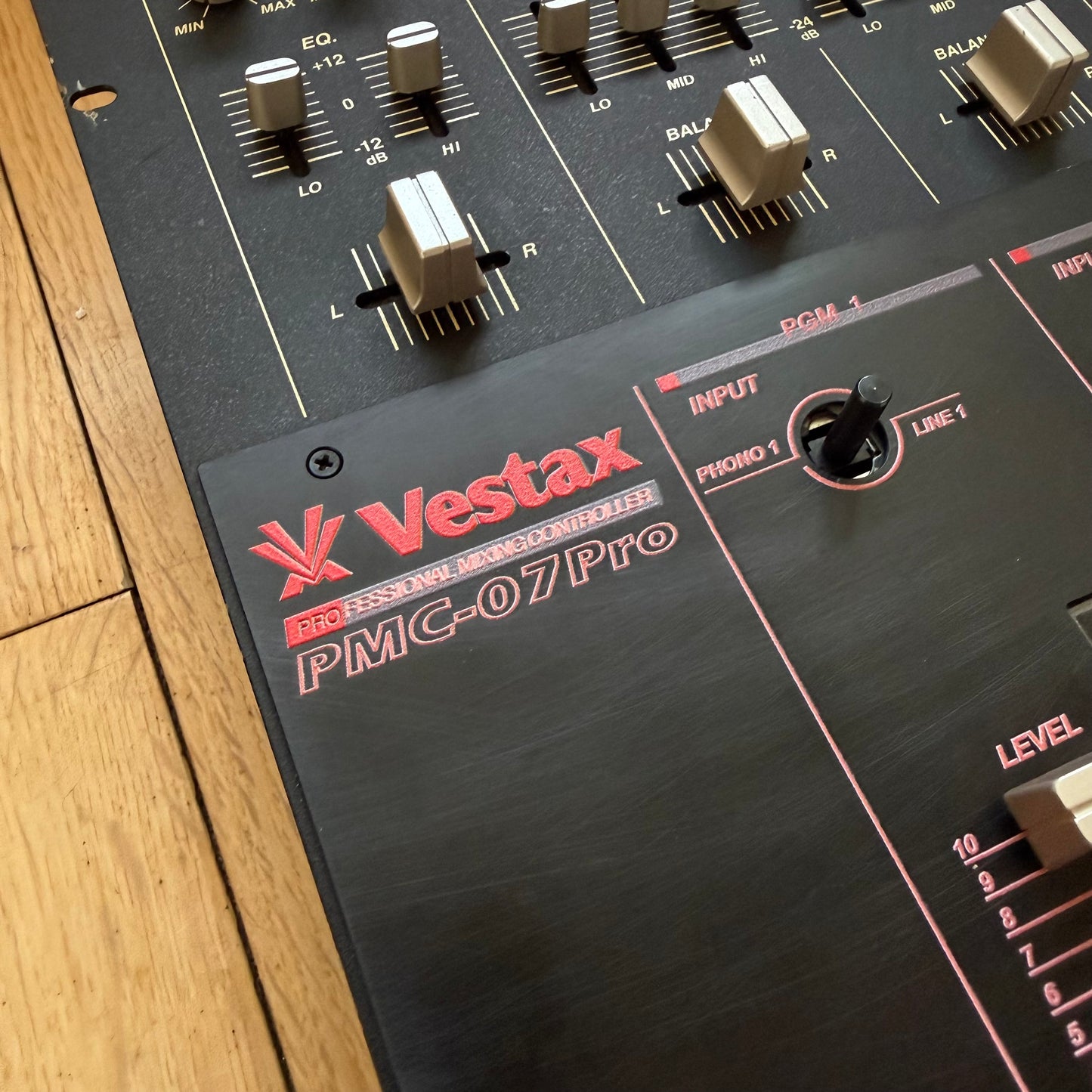 Vestax PMC-07 Pro MixerRemix Limited Edition Serviced Mixer inc AC-12 PSU S/N Unknown