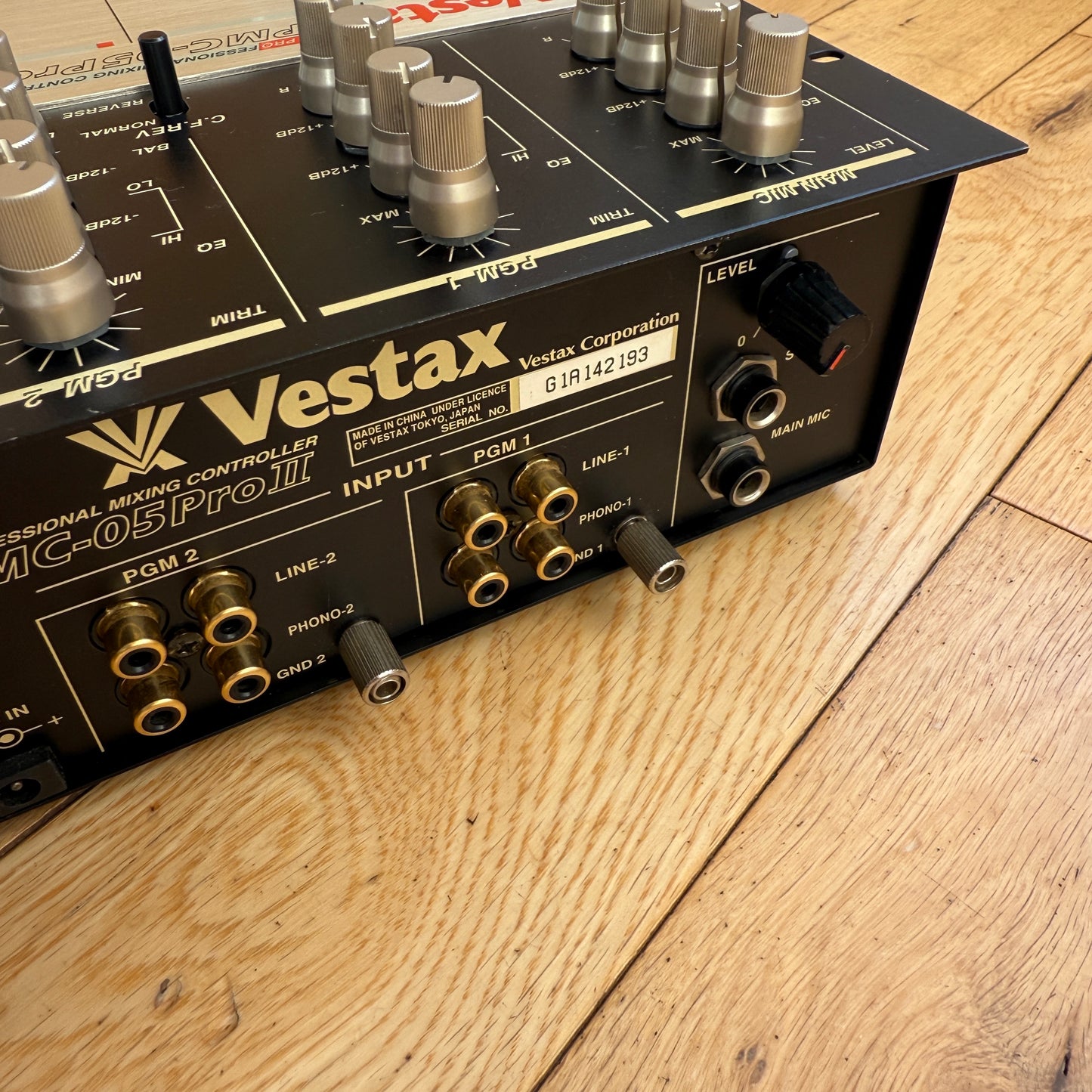 Vestax PMC-05 Pro II Serviced Scratch Mixer with DC-15 PSU