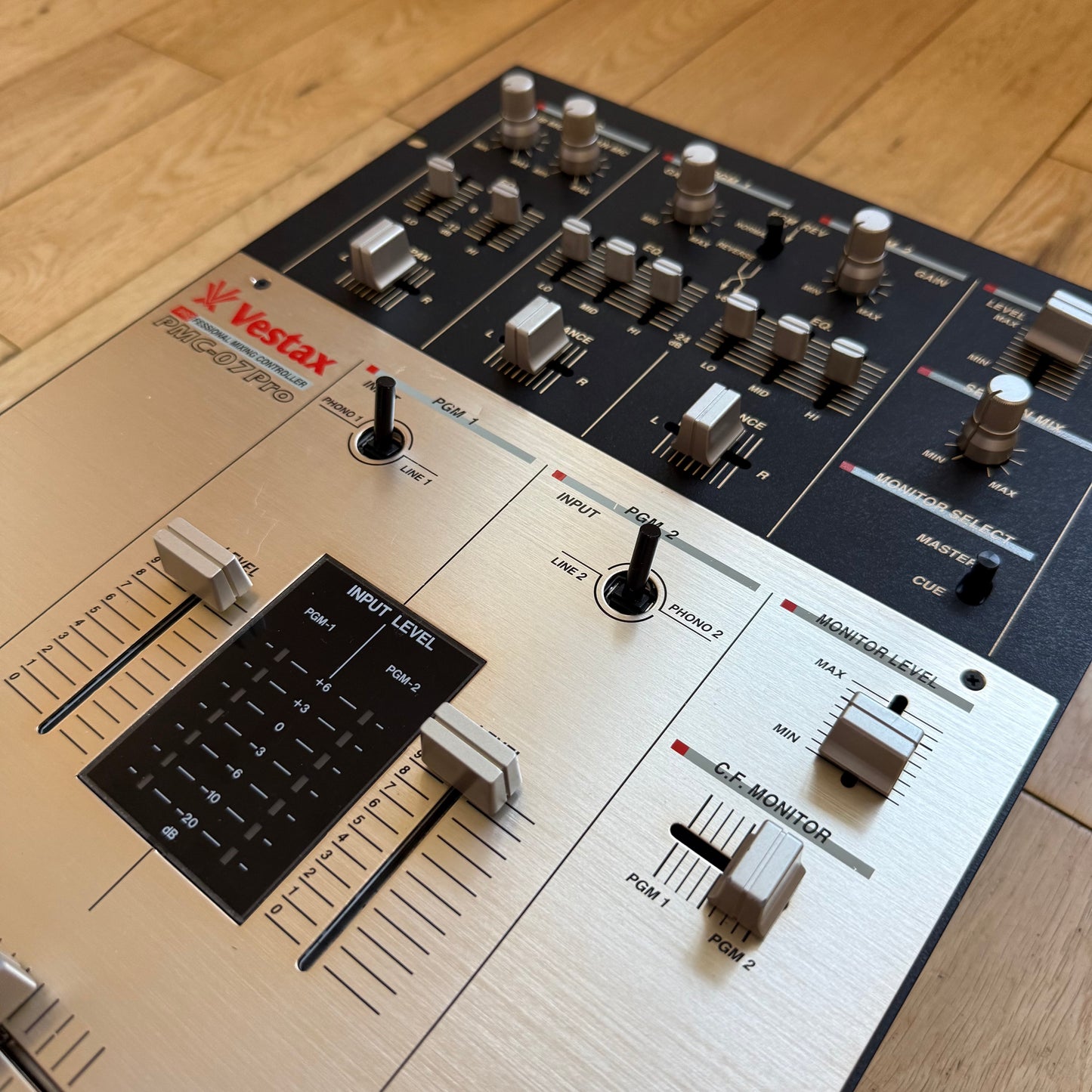 Vestax PMC-07 Pro Serviced Mixer inc AC-12 PSU