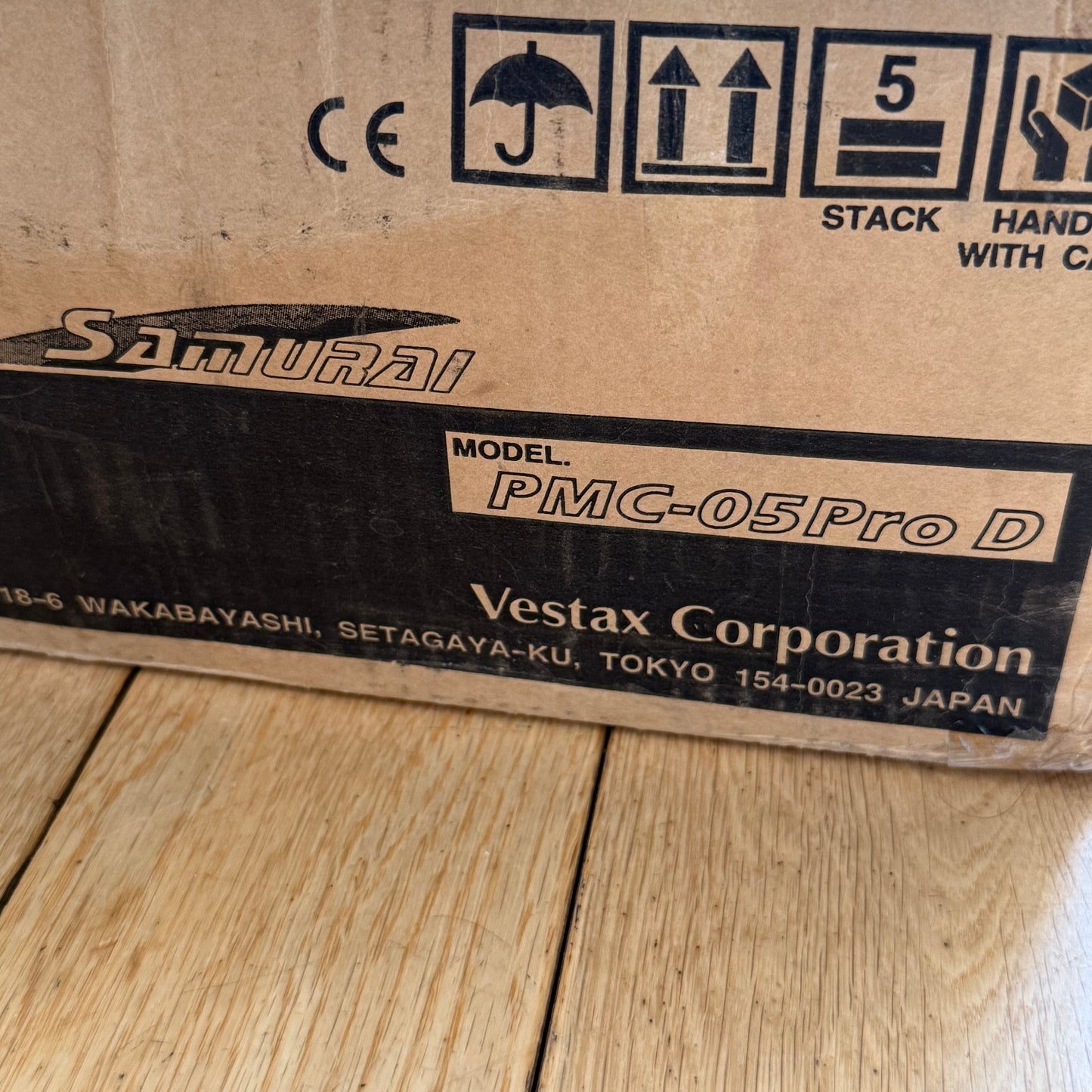 Vestax PMC-05 Pro D Samurai Boxed MixerRemix Serviced Mixer inc DC-15 PSU