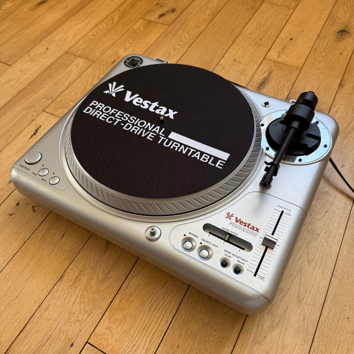 Vestax PDX-2000 Fully Serviced DJ Turntable Deck S/N 36U100046