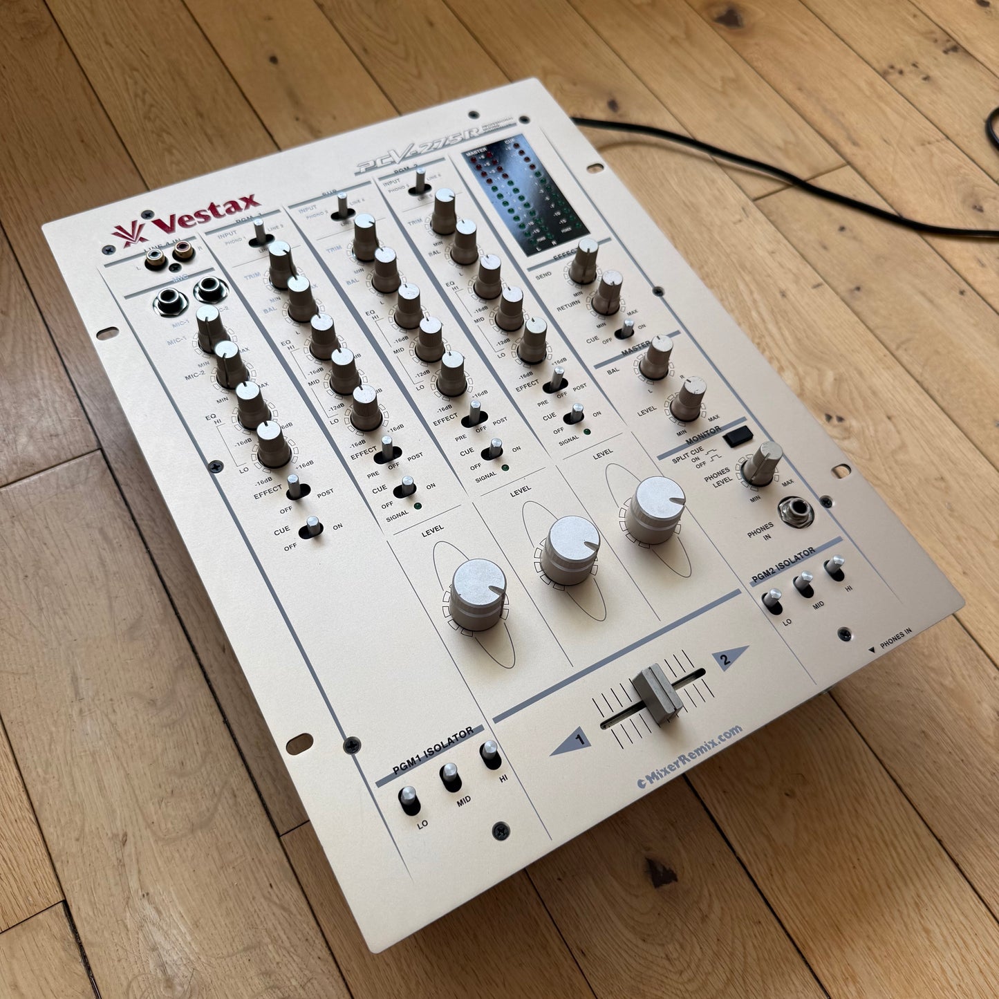 Vestax PCV-275R 3 Channel Rotary Mixer Serviced Ex Condition