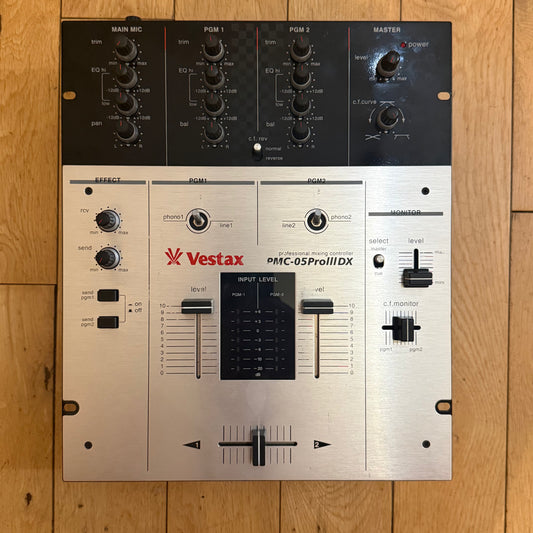 Vestax PMC-05 Pro III DX Serviced Scratch DJ Mixer Inc AC-14 PSU