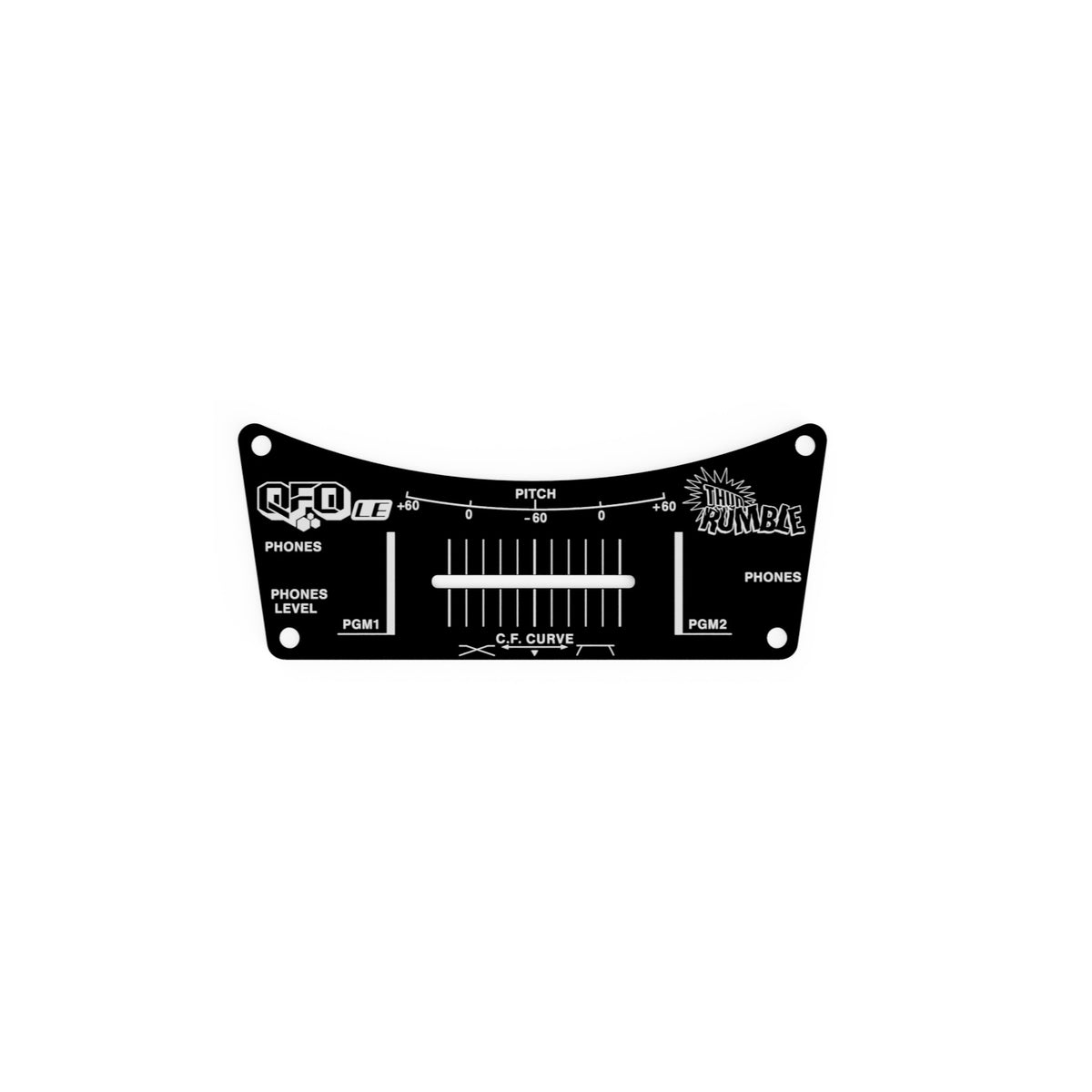 Vestax QFO LE Crossfader Reproduction Faceplates