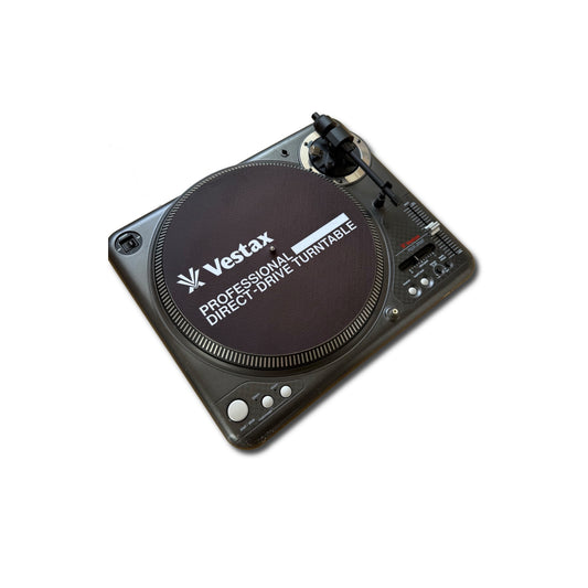 Vestax PDX-2000 MKII Reproduction SuperSlippery 12” Slipmat | Professional Direct-Drive Turntable