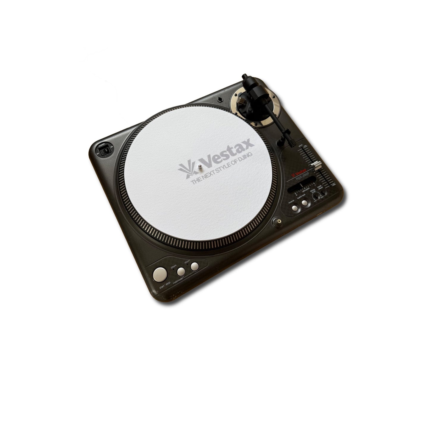 Vestax PDX-3000 Reproduction SuperSlippery 12” Slipmat | The Next Step of DJing