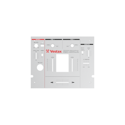Vestax PMC-05 Pro SL (Non VCA) Reproduction Faceplate