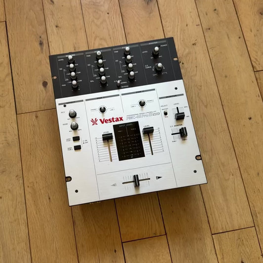 Vestax PMC-05 Pro III 3 VCA Clean Serviced Scratch DJ Mixer Inc AC-14 PSU