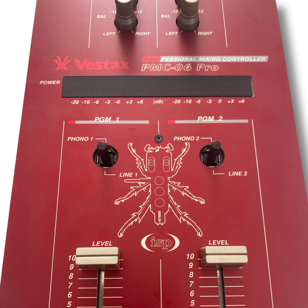 Vestax PMC-06 Pro ISP Reproduction Faceplate
