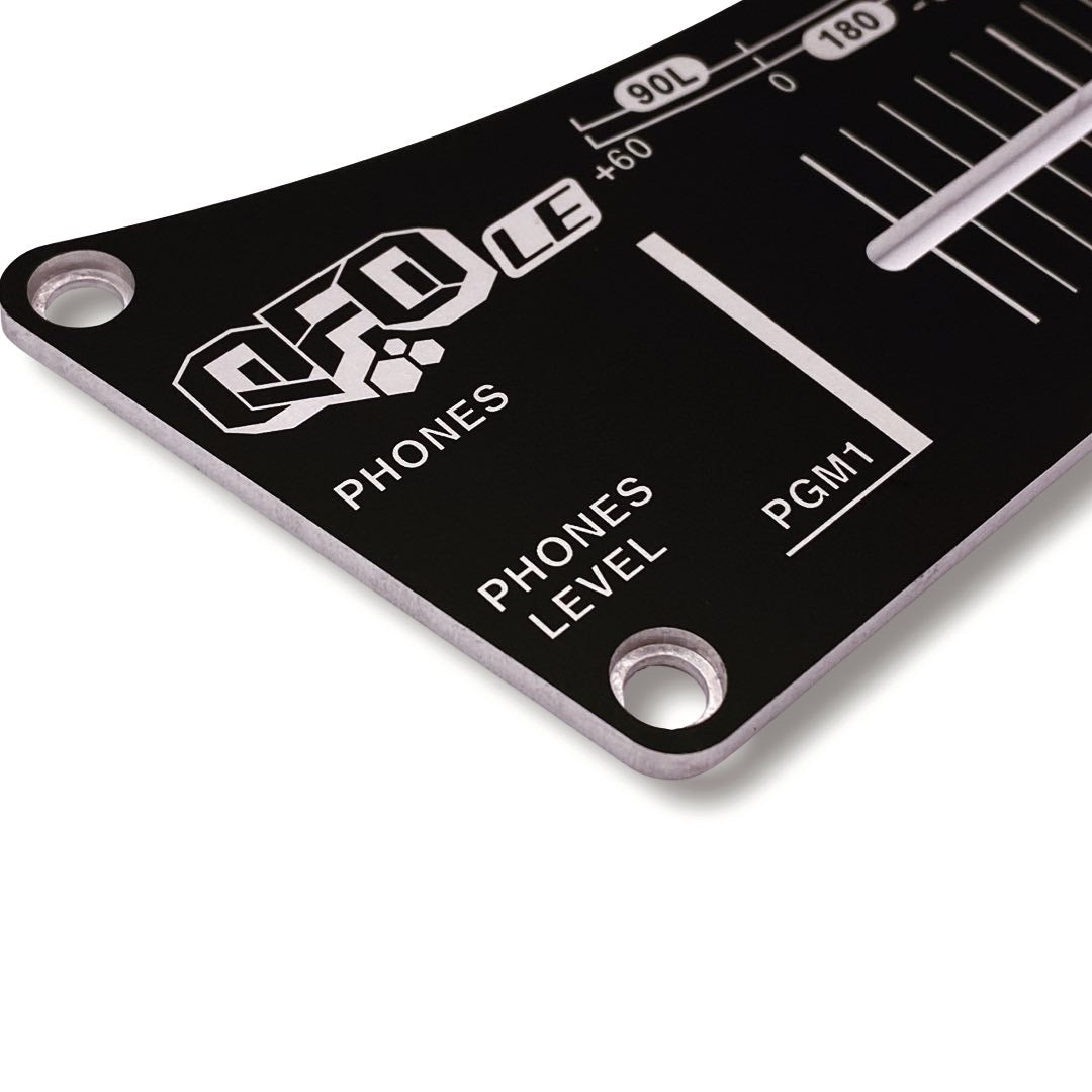 Vestax QFO LE Crossfader Reproduction Faceplate